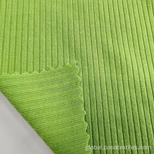 Jersey Knit Fabric knitted ribbed stretch shirt knitted ribbed fabrics Factory